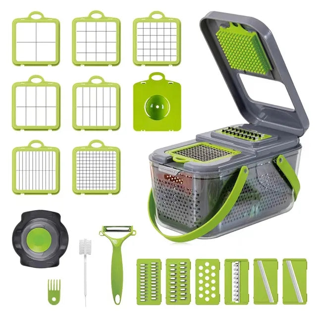 Vegetable Chopper, 22-in-1 Kitchen Arbish Store