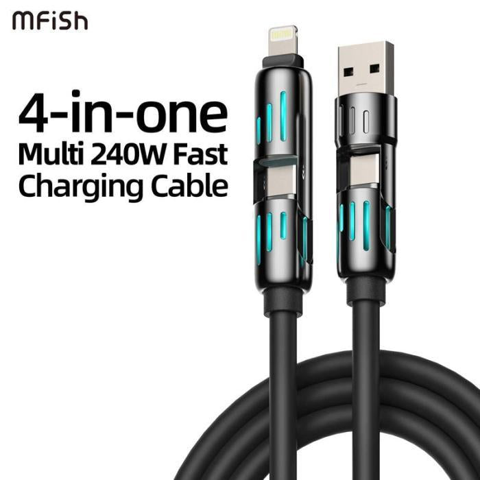 4-in-1 Multi USB Charging Cable Arbish Store