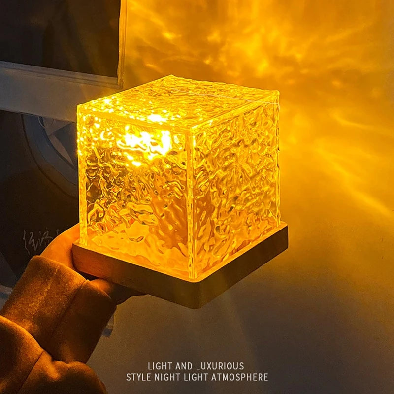 16 Colors Water Ripple Night Light Creative Arbish Store