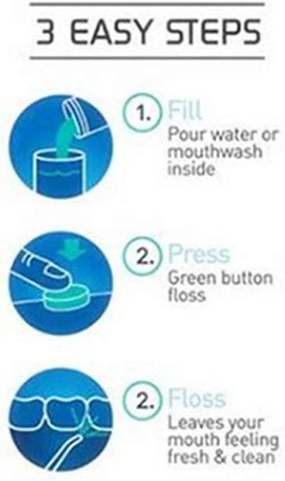 AquaSmile™ Dental Water Flosser – Portable Oral Irrigator for Deep Teeth & Gum Cleaning Arbish Store