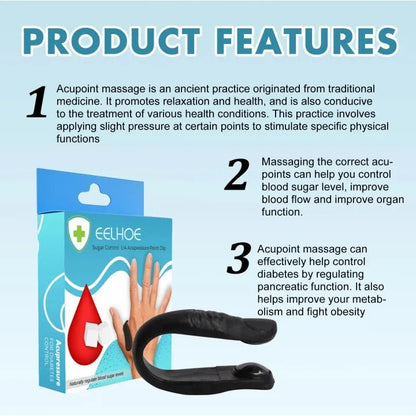 EELHOE - Sugar Control L14 Acupressure Point Clip Arbish Store