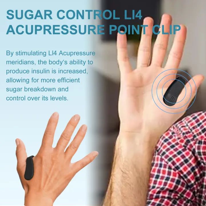 EELHOE - Sugar Control L14 Acupressure Point Clip Arbish Store
