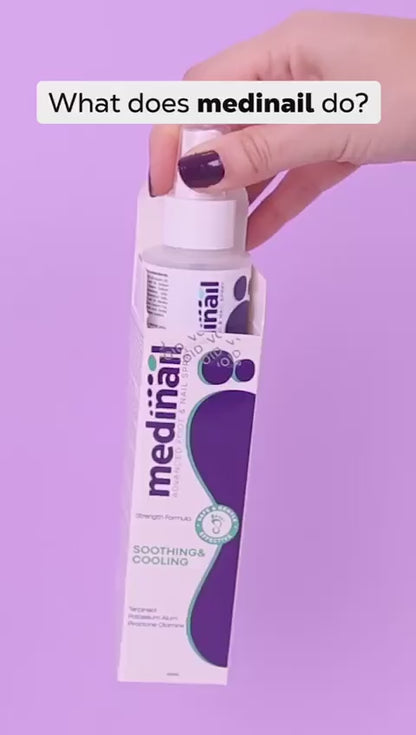 MediNail Advanced Foot & Nail Care Spray – Natural Cooling Formula for Healthy Feet & Toenails | 100ml