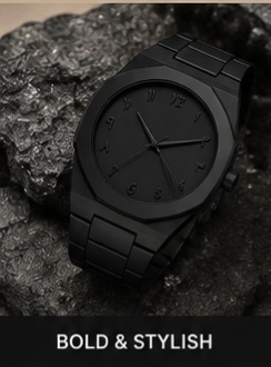 Stainless Steel Arabic Watch Arbish Store
